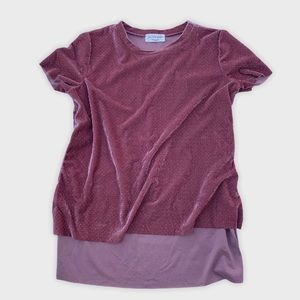 🛍LAVENDER FIELD PINK HIGH-LOW BLOUSE